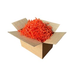 Zikzak Kırpık Kağıt Dolgu Malzemesi - Kızıl - 250 Gr. - 1