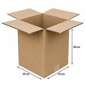 25x25x30cm Koli - 6 Desi Koli - Çift Oluklu Koli - Kolicim (1)